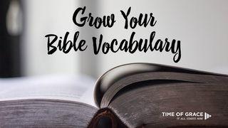 Grow Your Vocabulary: Devotions From Time Of Grace ေဟၿဗဲဩဝါဒစာ 1:1-2 ျမန္​မာ့​စံ​မီ​သမၼာ​က်မ္