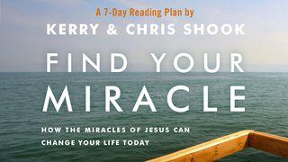 Find Your Miracle John 6:19-20 New Living Translation