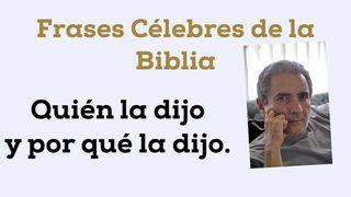 Frases Célebres de la Biblia (3) Deuteronomio 8:3 Biblia Reina Valera 1960