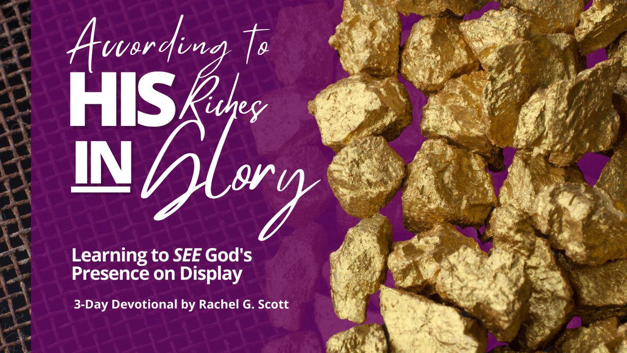 According to His Riches in Glory: Learning to See God's Presence on Display