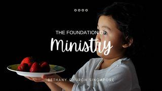 The Foundation of Ministry 1 Corinthians 3:9-17 English Standard Version Revision 2016