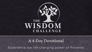 The Wisdom Challenge: Experience the Life-Changing Power of Proverbs သုတၱံက်မ္း 13:20 ျမန္​မာ့​စံ​မီ​သမၼာ​က်မ္