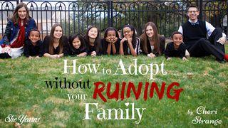 How To Adopt Without Ruining Your Family Psalmen 115:15 Het Boek