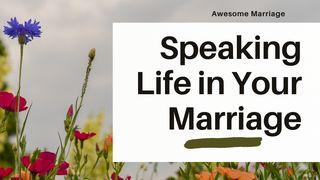 Speaking Life in Your Marriage Proverbs 25:11 New King James Version