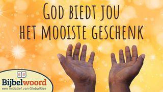 God Biedt Jou Het Mooiste Geschenk De Openbaring van Johannes 1:18 Statenvertaling (Importantia edition)