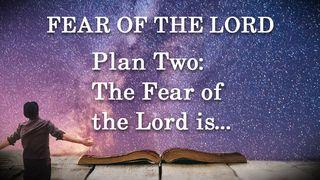 Plan Two: The Fear of the Lord Is… Psalmen 85:9 Het Boek