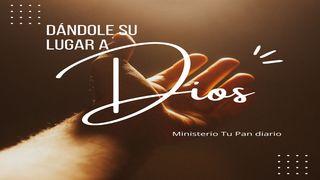 Dándole Su Lugar a Dios. Jeremías 10:12 Nueva Traducción Viviente