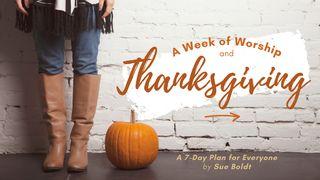 A Week of Worship and Thanksgiving John 3:31 English Standard Version Revision 2016