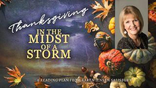 Thanksgiving in the Midst of a Storm 1 Petrus 5:8-9 Het Boek