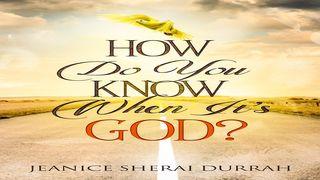 How Do You Know When It's God? LUK 1:31-33 Wagi