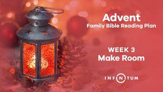 Adviento en familia de Infinitum: Semana 3 JUAN 1:10-11 La Palabra (versión española)