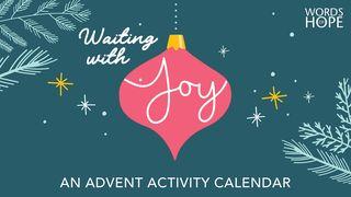 Waiting With Joy: An Advent Activity Calendar ஏசாயா தீர்க்கதரிசியின் புத்தகம் 11:1 பரிசுத்த பைபிள்