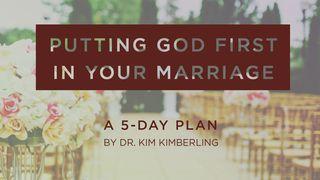 Putting God First in Your Marriage Jakobus 5:15 BasisBijbel