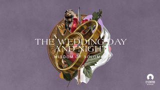 [Wisdom of Solomon] the Wedding Day and Night Song of Songs 4:9 New International Version