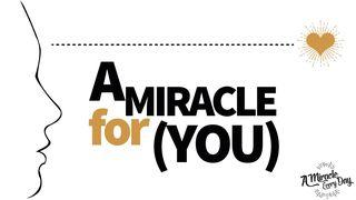 A Miracle for (You) Ulangan 32:3 Terjemahan Sederhana Indonesia