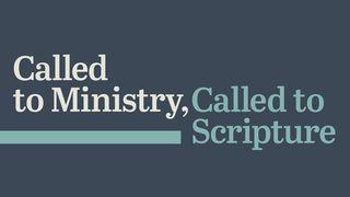 Called to Ministry, Called to Scripture ƐSLA 7:10 Mende Bible Portions