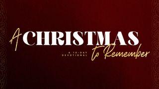 A Christmas to Remember: A 10-Day Devotional ஏசா 11:10 இண்டியன் ரிவைஸ்டு வெர்ஸன் (IRV) - தமிழ்