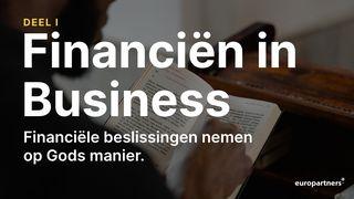 Financiën in business Genesis 17:1-5 BasisBijbel