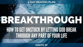 Breakthrough How To Get Unstuck With God's Breakthrough SALMOS 142:3-6 a BÍBLIA para todos Edição Católica