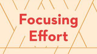 Focusing Effort أفسس 11:4-13 Hijazi New Arabic Version