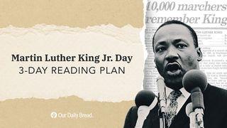 Celebrating Mercy, Justice, and Peace: Three Reflections in Honor of Martin Luther King Jr. Day Mateo 5:44 Kig Begu Pasad