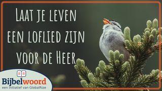 Laat je leven een loflied zijn voor de Heer Jesaja 43:20-21 NBG-vertaling 1951