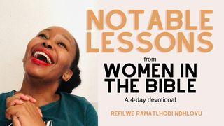 Notable Lessons From Women in the Bible Joshua 15:13-19 New International Version