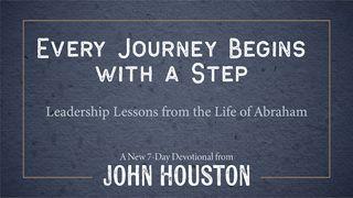 Every Journey Begins With a Step Romanos 4:3 Nova Tradução na Linguagem de Hoje