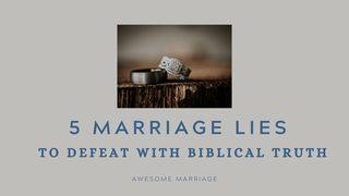 5 Marriage Lies to Defeat With Biblical Truth De Psalmen 137:3-4 Statenvertaling (Importantia edition)