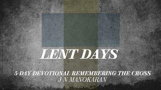 Lent Days Matthew 27:24-26 New Living Translation