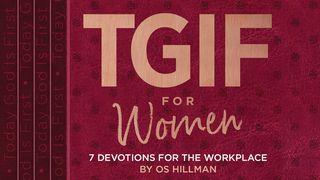 TGIF for Women: 7 Devotions for the Workplace Jeremia 10:23 Svenska 1917