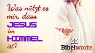 Was nützt es mir, dass Jesus im Himmel ist? Kolosser 3:17 Lutherbibel 1912