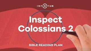 Infinitum: Inspect Colossians 2 Colossians 2:5-7 New Living Translation