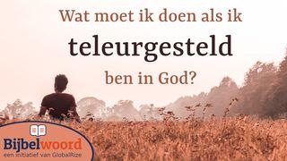 Wat moet ik doen als ik teleurgesteld ben in God? Psalmen 119:71 Het Boek