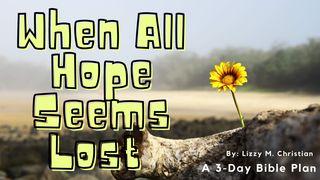 When All Hope Seems Lost Psalms 27:1-3 New King James Version