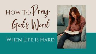 How to Pray God's Word When Life Is Hard Salmos 30:2 Almeida Revista e Corrigida