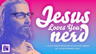 Jesus Loves You, Nerd فيلبي 6:1 Hijazi New Arabic Version