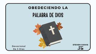 Obedienciendo La Palabra De Dios Salmo 1:3 Nueva Versión Internacional - Castellano