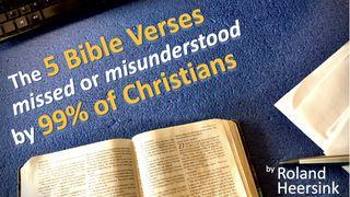 The 5 Bible Verses Missed or Misunderstood by 99% of Christians 路加福音 11:28 当代译本