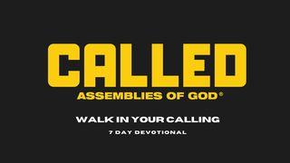 Walk in Your Calling ƐSLA 7:10 Mende Bible Portions