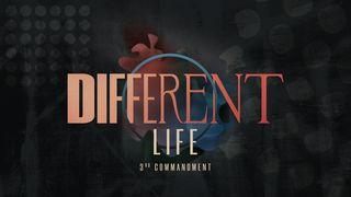 Different Life: 3rd Commandment Exodus 1:8 Contemporary English Version (Anglicised) 2012