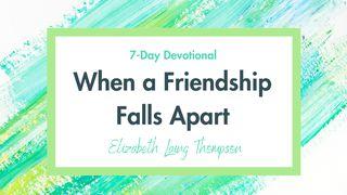 When a Friendship Falls Apart Jeremia 3:22 Svenska Folkbibeln