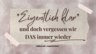 "Eigentlich klar" - und doch vergessen wir DAS immer wieder 1. Mose 39:20-21 Lutherbibel 1912