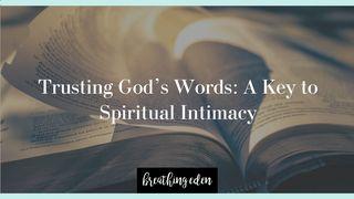 Trusting God's Words: A Key to Spiritual Intimacy ေကာရိန္သုဩဝါဒစာဒုတိယေစာင္ 3:18 ျမန္​မာ့​စံ​မီ​သမၼာ​က်မ္