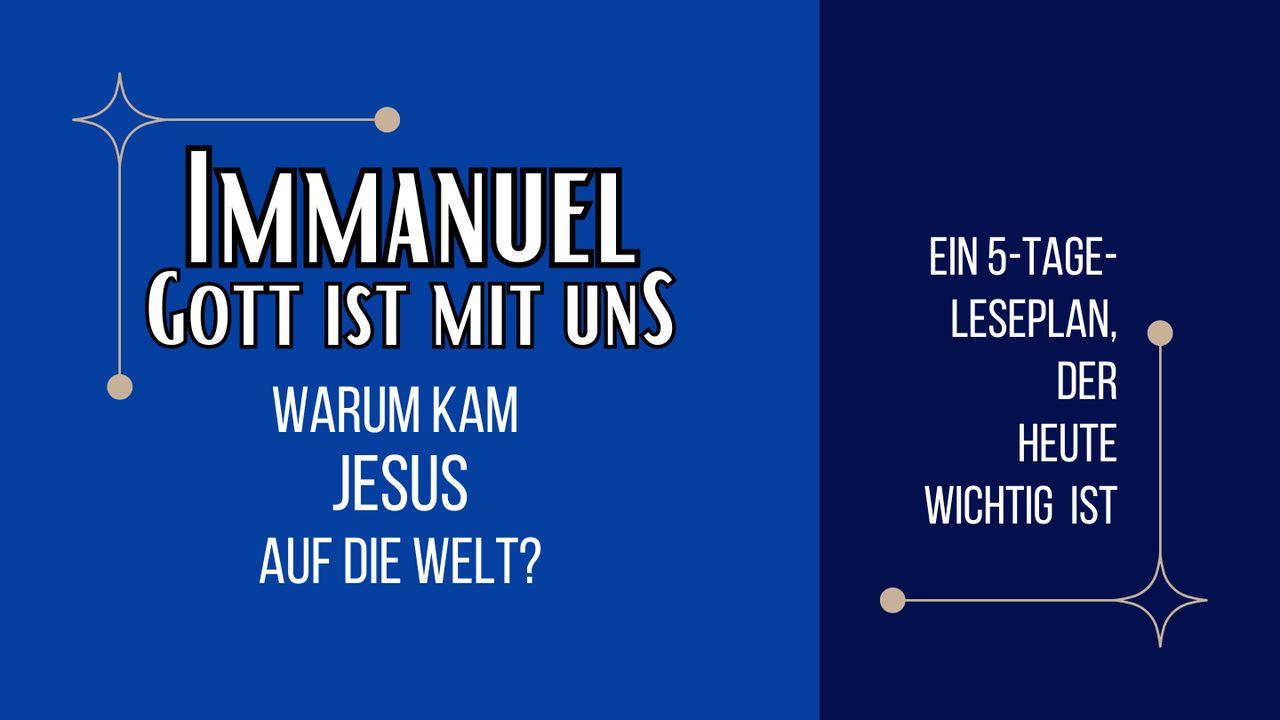 Warum kam Jesus auf die Welt?