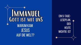 Warum kam Jesus auf die Welt? Johannes 1:17 Die Bibel (Schlachter 2000)