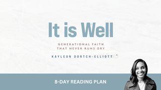 It Is Well: Generational Faith That Never Runs Dry ஆதியாகமம் 26:25 பரிசுத்த பைபிள்