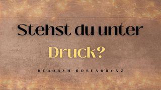 Stehst du unter Druck? Jesaja 41:9-10 Hoffnung für alle