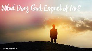 What Does God Expect Of Me? 2-е посл. коринфянам 5:14-21 Новый русский перевод