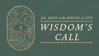 Wisdom's Call: 30 Days in the House of Life 1 Kings 10:1-10 New International Version